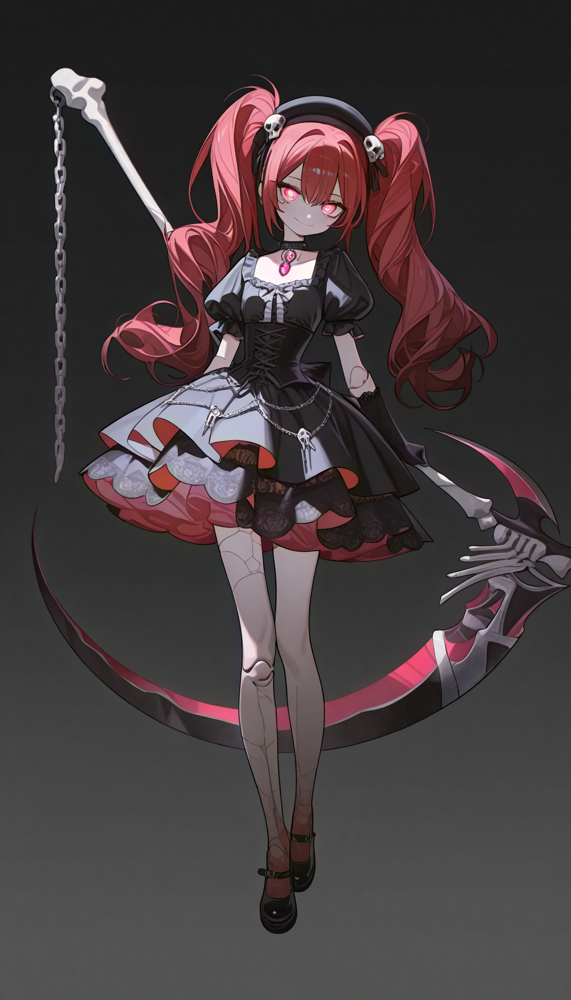 Exemple d'OC en plein corps KusArt - Personnage fantastique