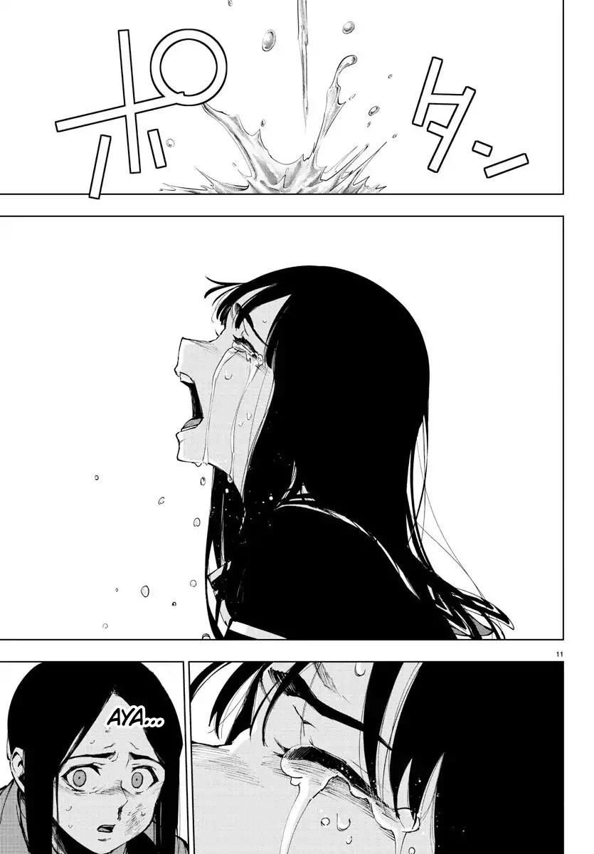 Anime-Mädchen mit strömenden Tränen als weinendes Reaktionsbild