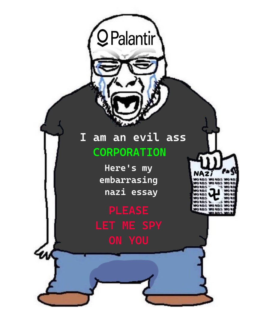 Crying behind mask meme of a masked Wojak putting on a confident front while crying underneath