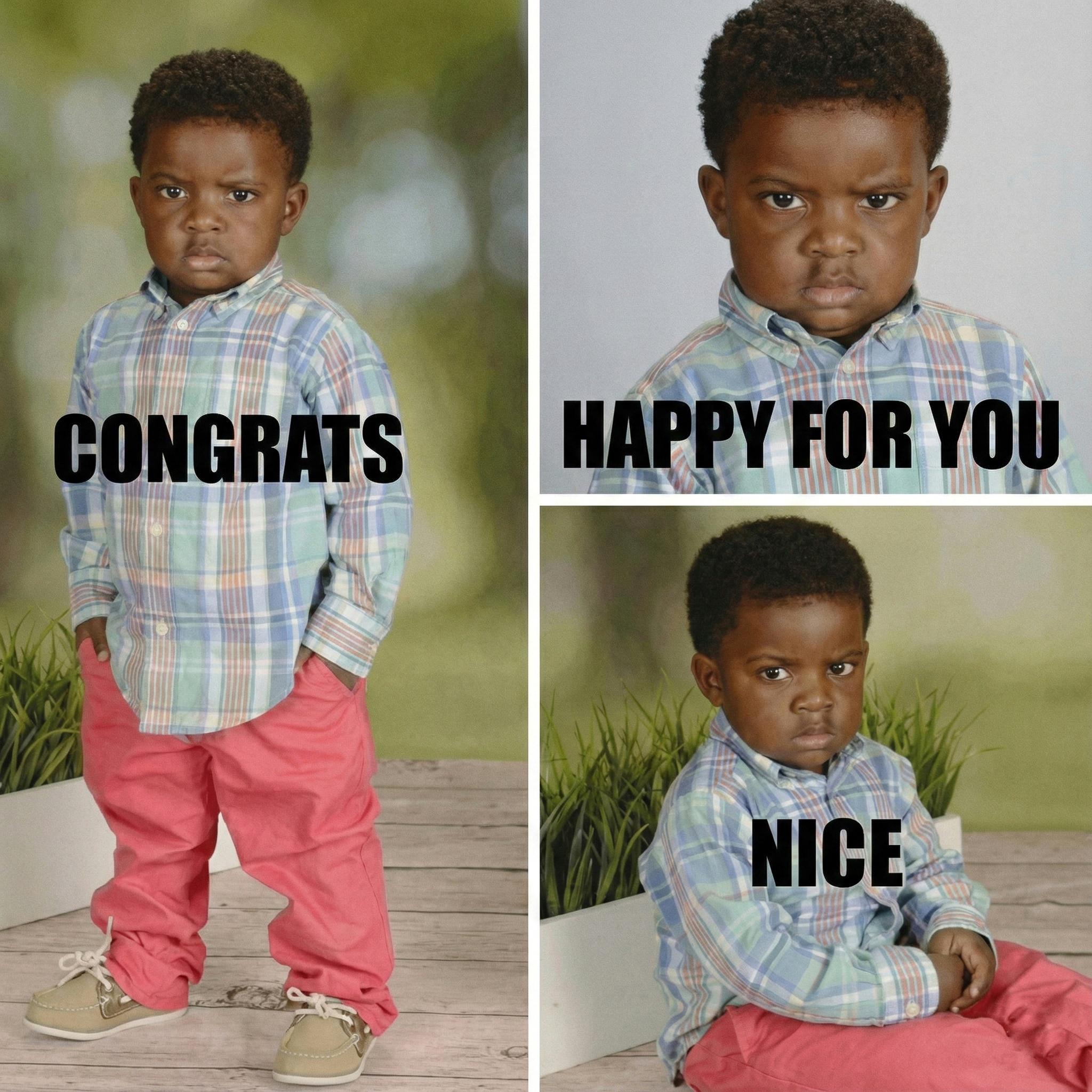 AI Generated Happy For You Meme