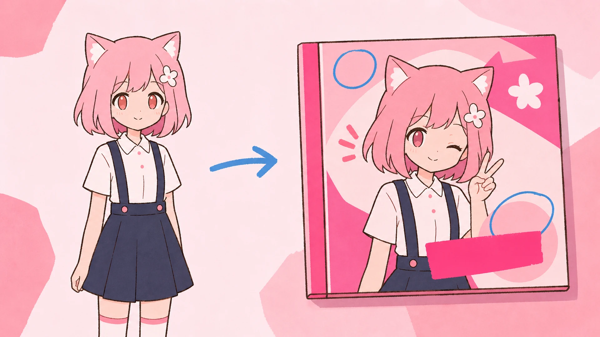 Create a Finished Anime Album Cover Without Rebuilding the Layout - AI Anime Album Cover Maker
