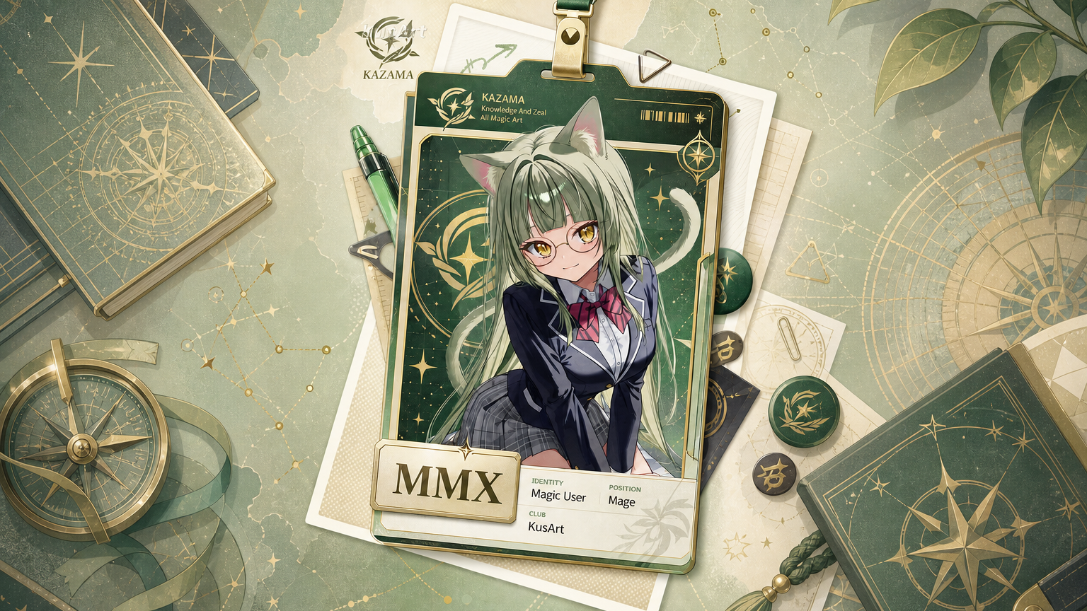 AI Anime Student ID Card Maker