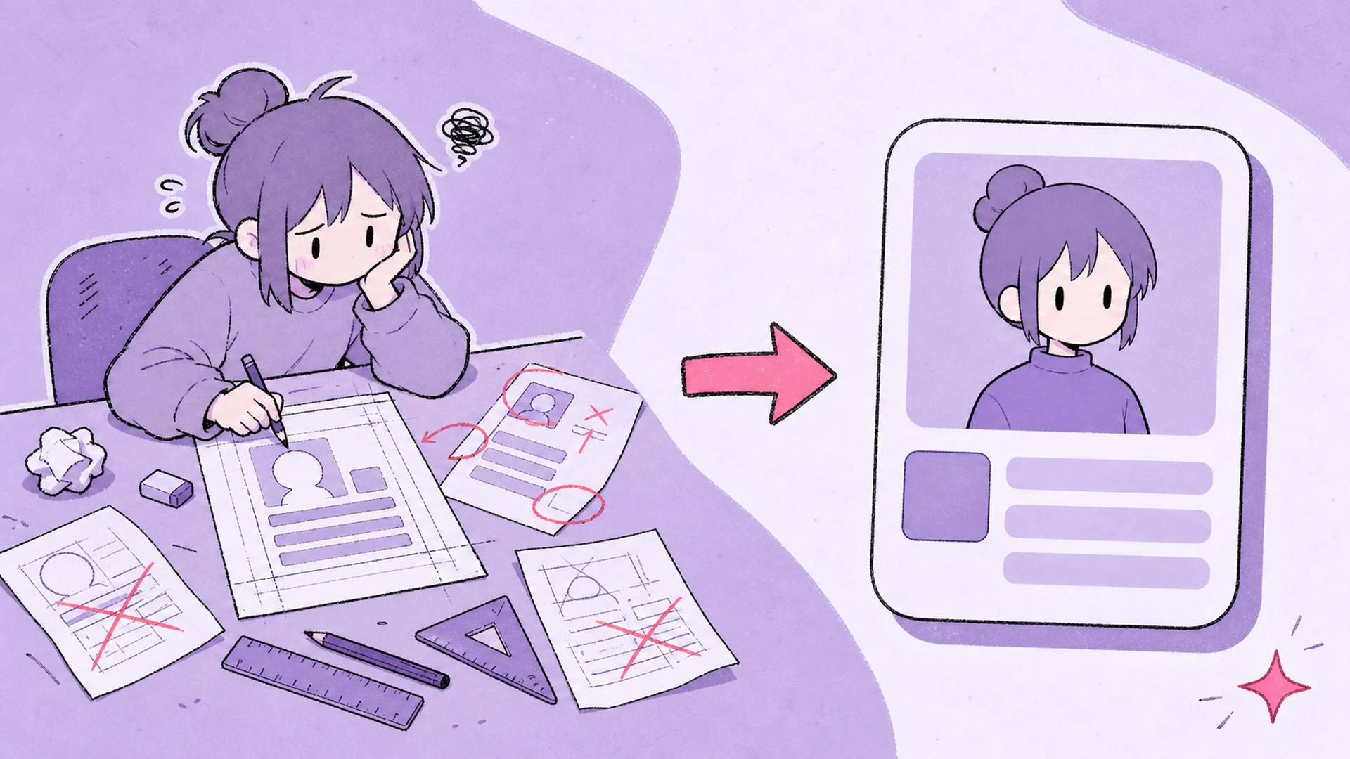 Move from a Loose Character Image to a Coherent Design - AI Anime Student ID Card Maker