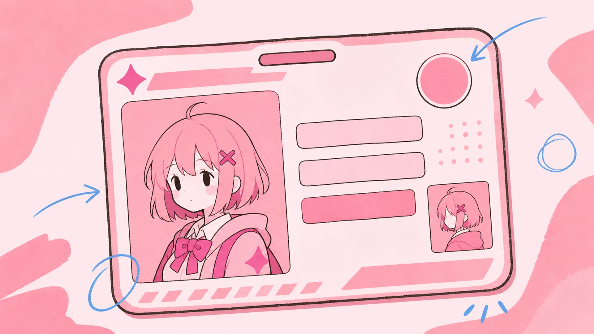VTuber Identity Card - AI Anime Student ID Card Maker