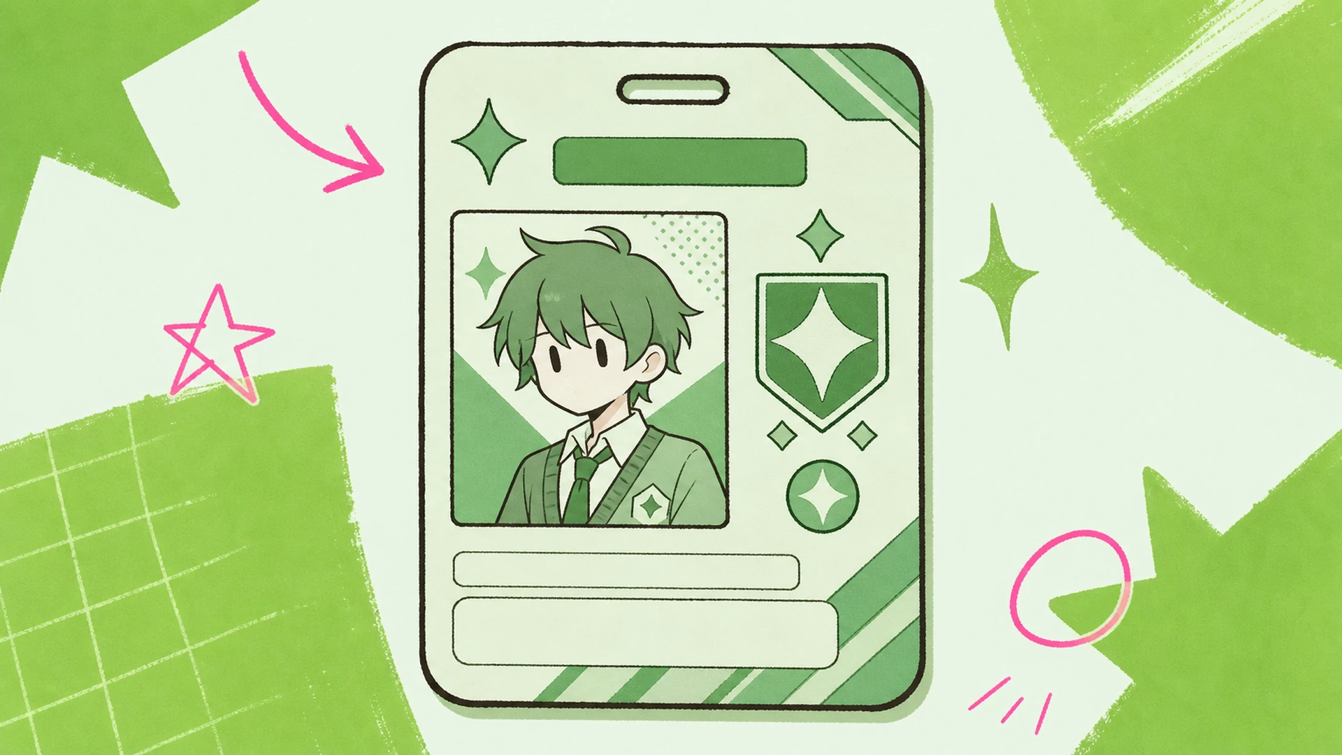 Fan Community Badge - AI Anime Student ID Card Maker