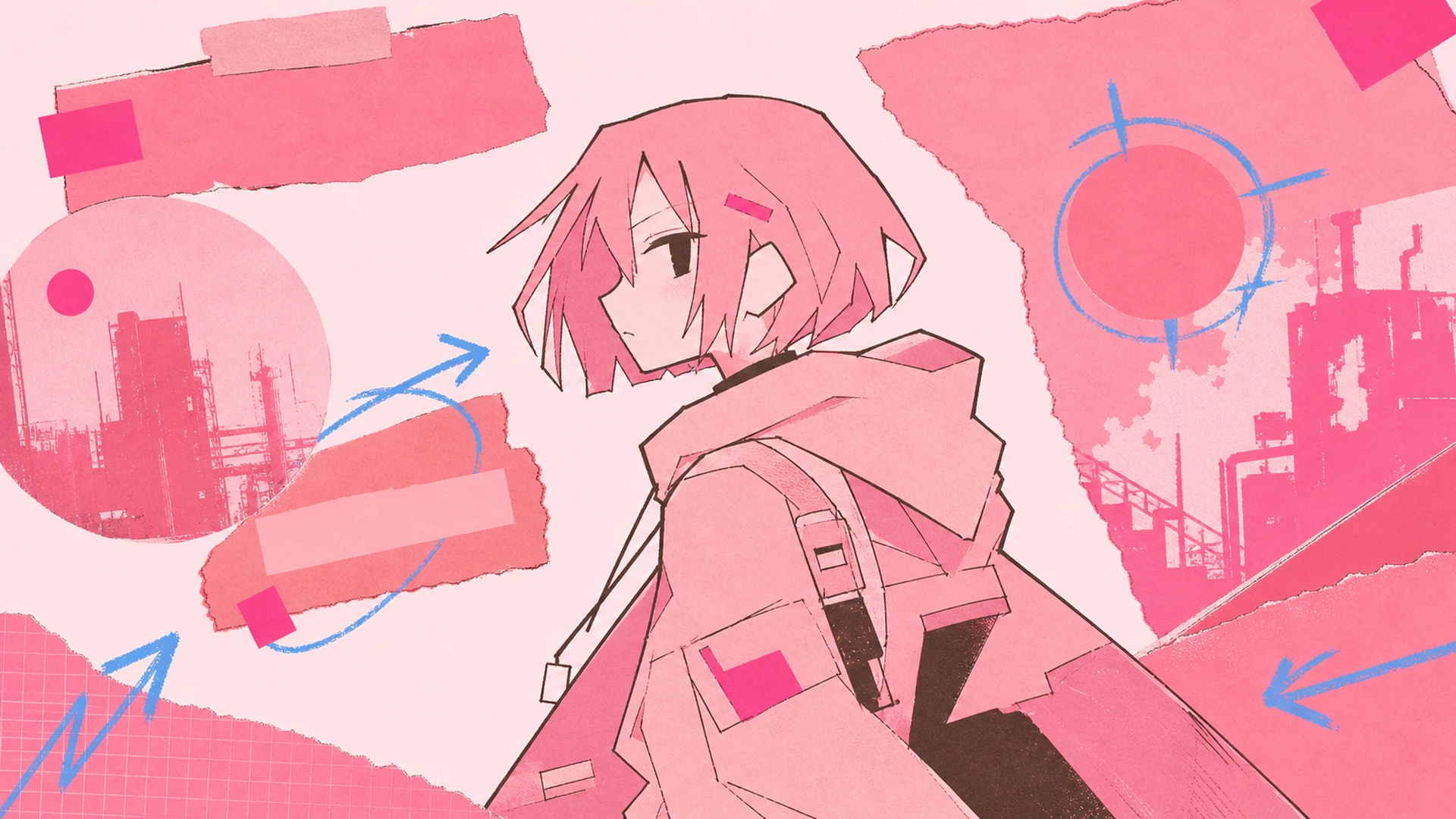 Cyber Event Announcement - AI Manga Streetwear Zine Poster Maker