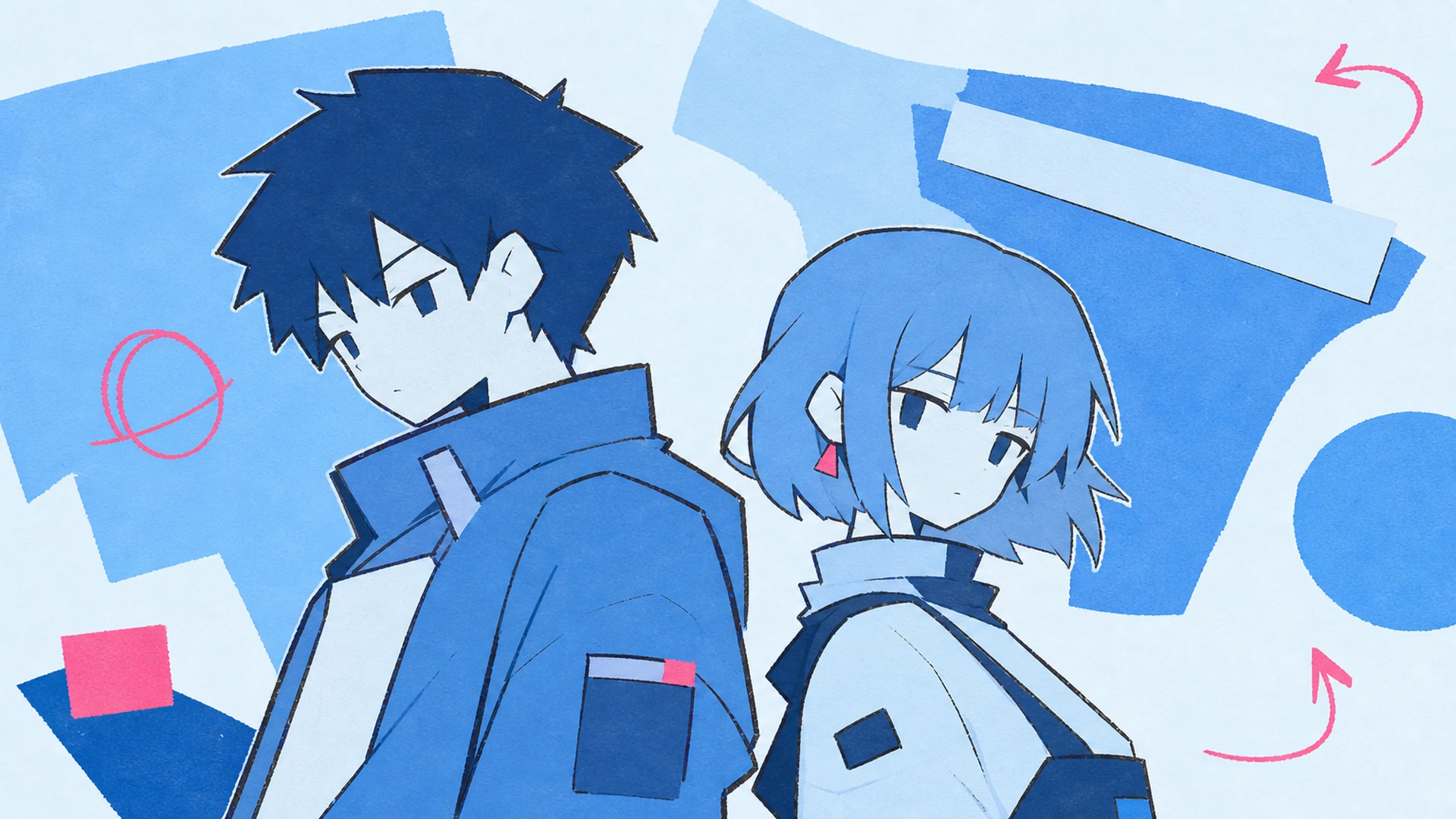 Duo Unit Release - AI Duo Album Cover Maker
