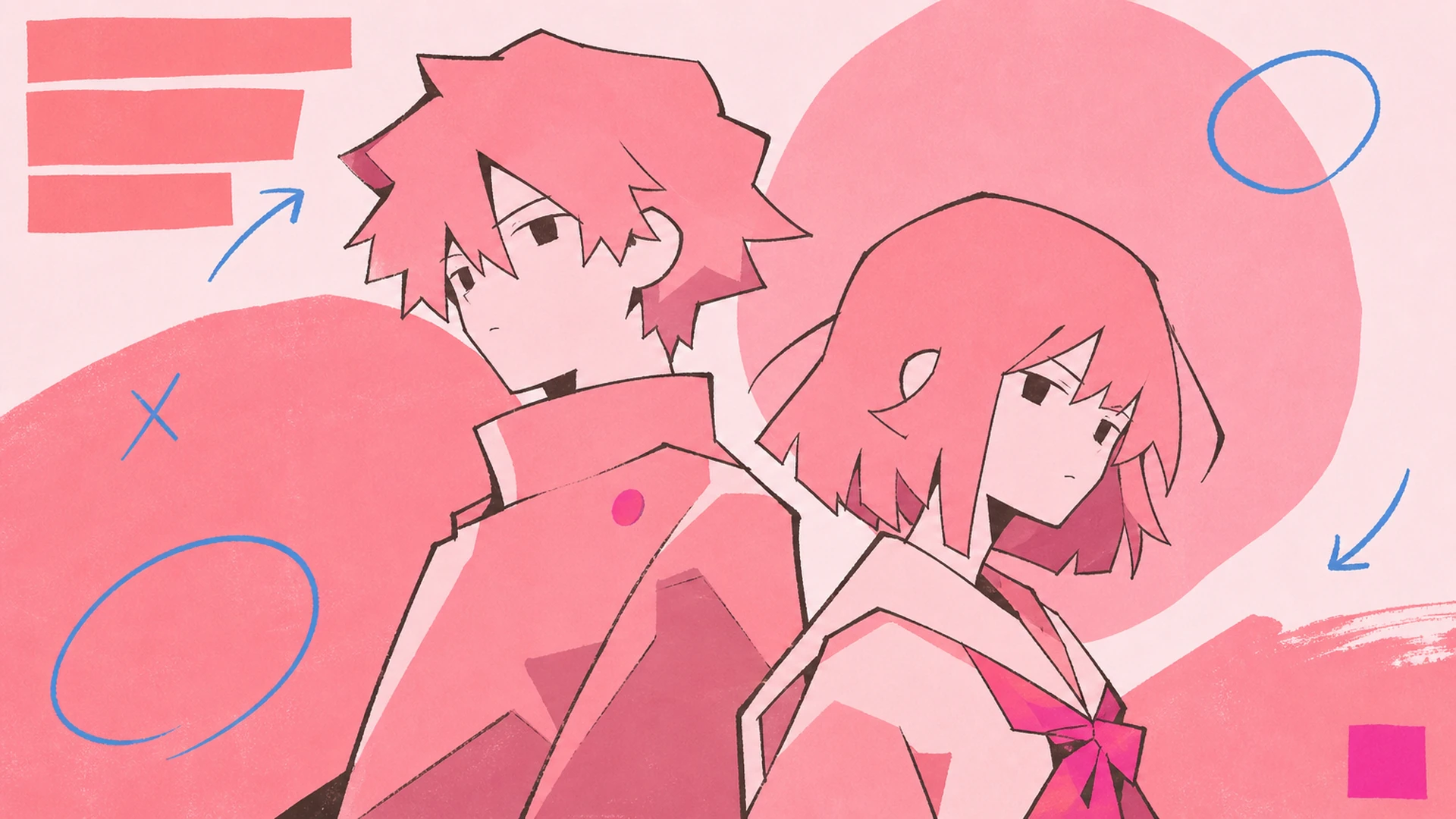 Rival Character Concept - AI Duo Album Cover Maker
