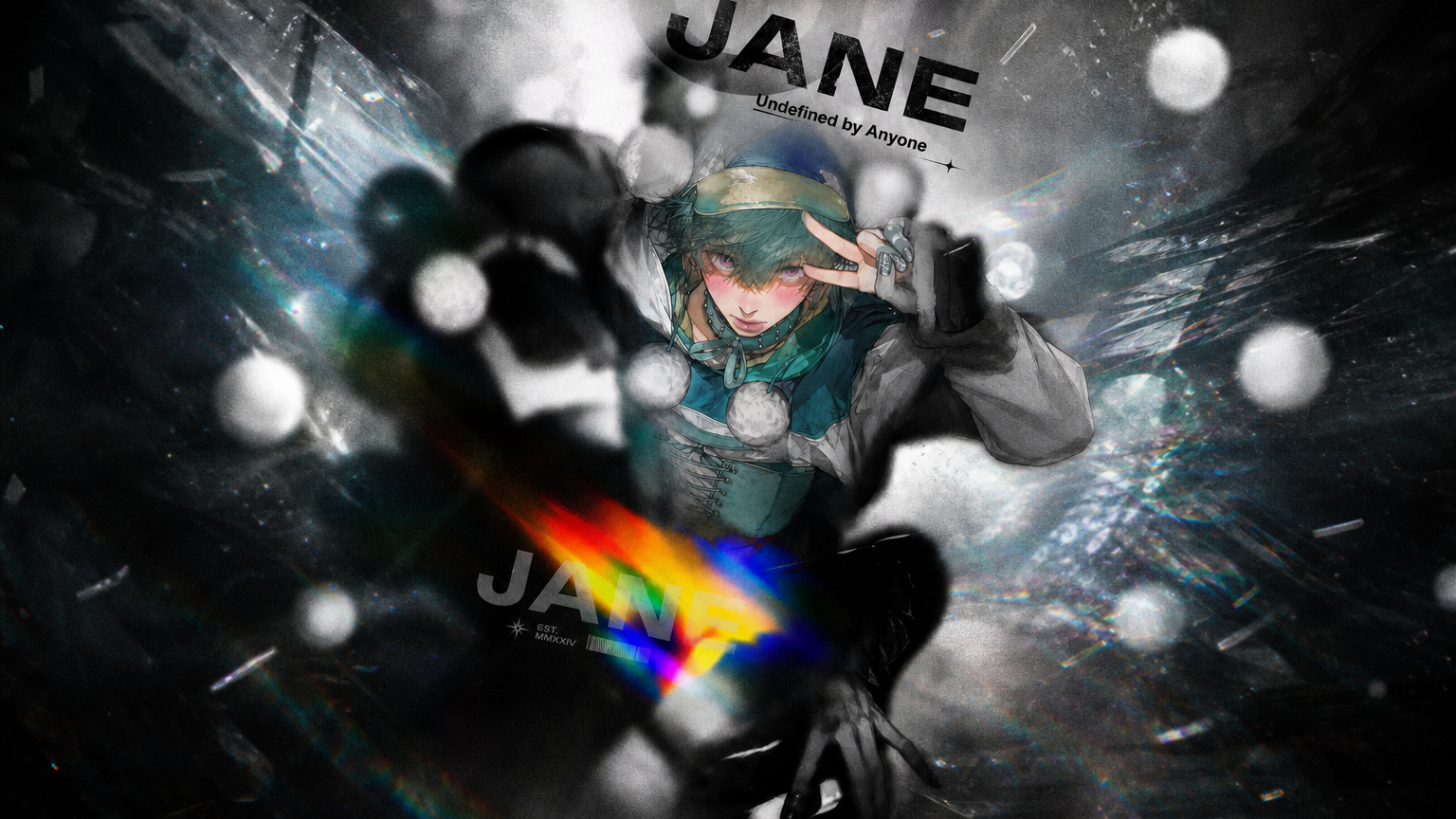 AI Prism Blur Anime Poster Maker