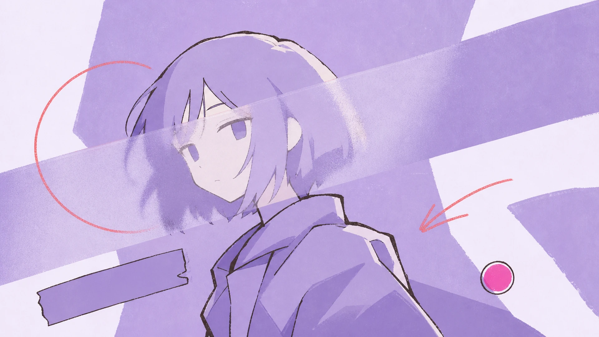 Anime Campaign Visual - AI Prism Blur Anime Poster Maker