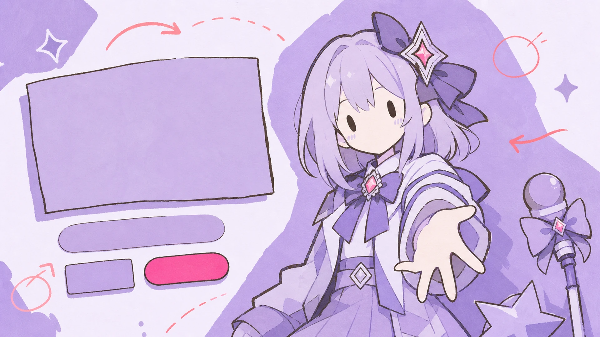VTuber Debut Campaign - AI Gacha Game Landing Page Generator