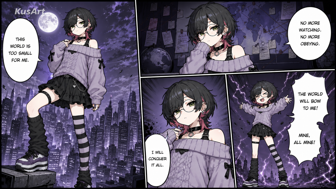 Manga Page AI Manga Generator result — After