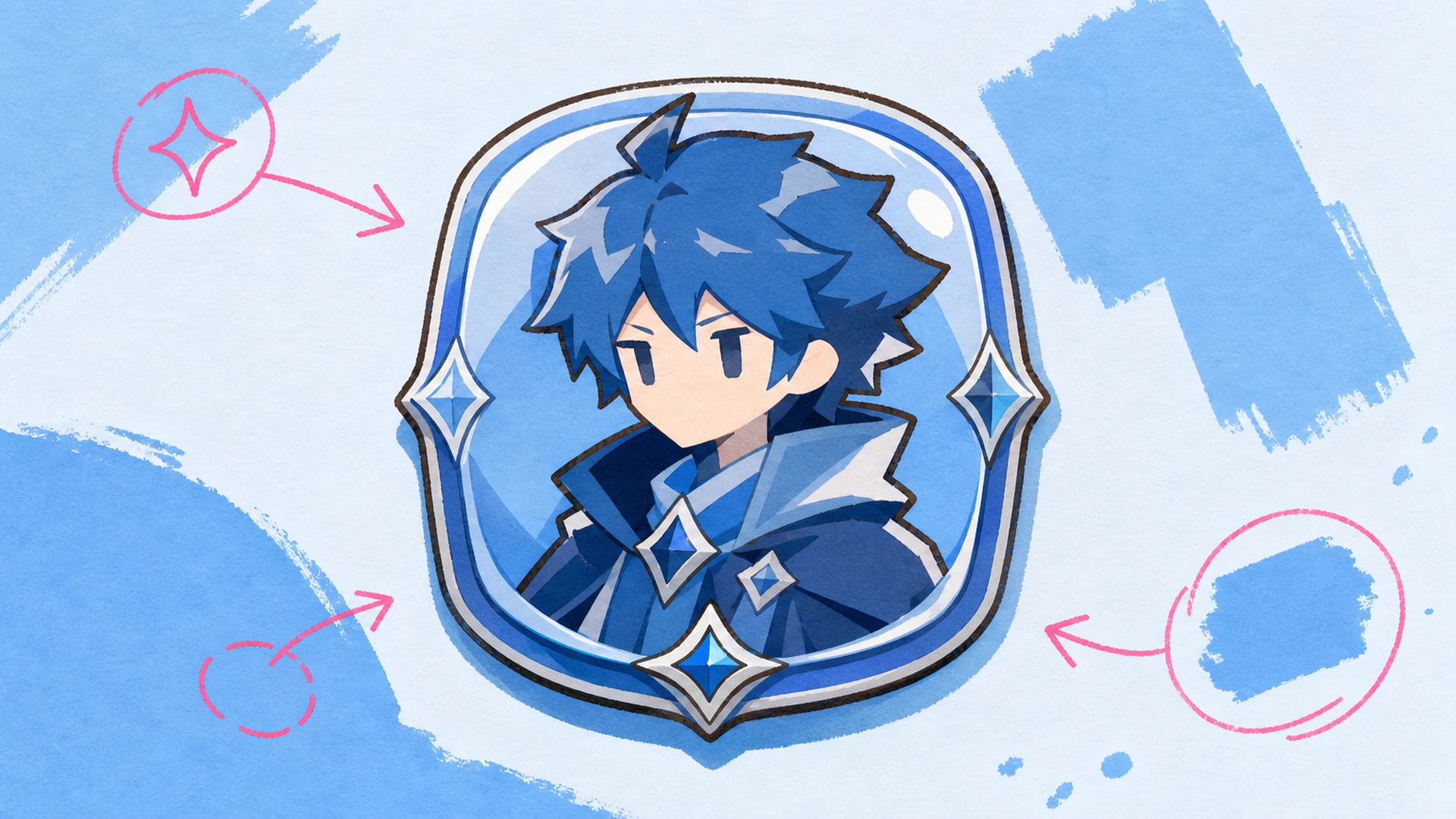 Roleplay Community ID - AI Mobile Game Character Badge Maker