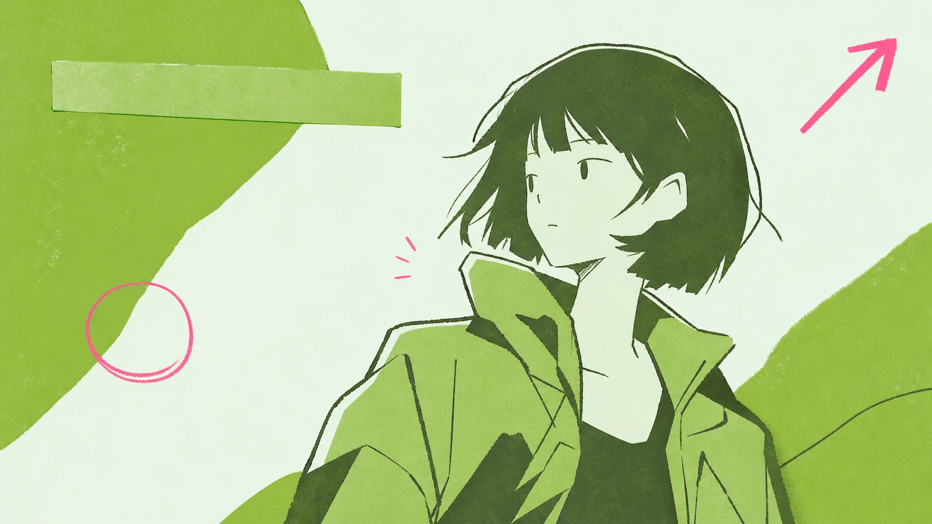 Editorial Social Post - AI Monochrome Anime Poster Maker