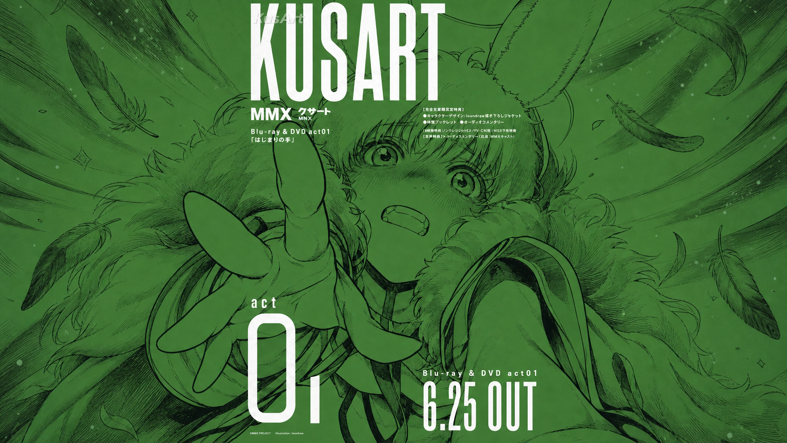 AI Green Monochrome Anime Poster Maker