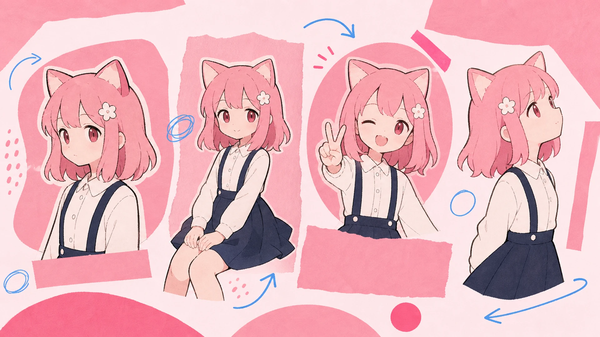 Why Use AI for a Soft Pink Editorial Anime Poster? - AI Pink Editorial Poster Maker