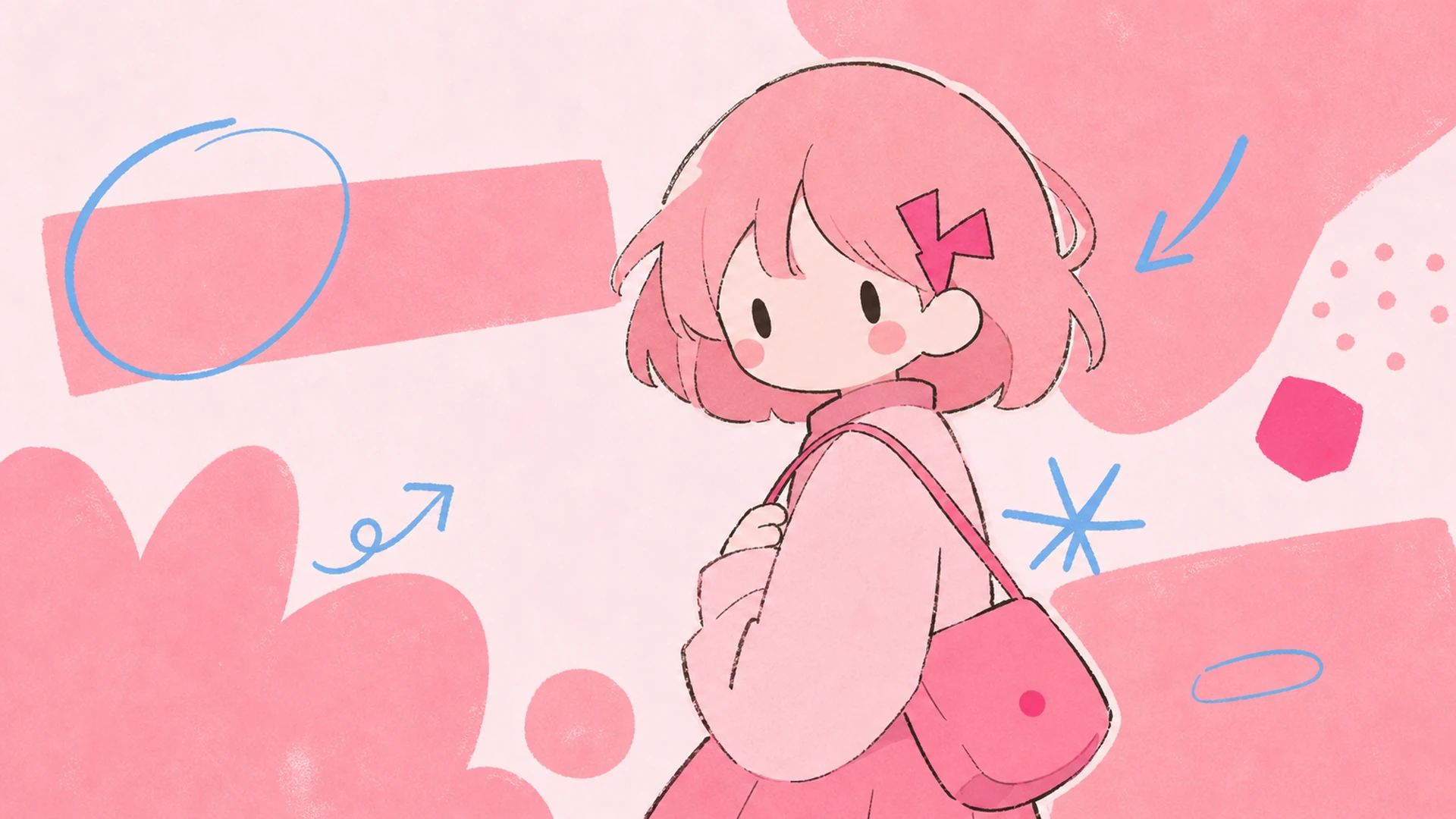 Pastel Campaign Art - AI Pink Editorial Poster Maker
